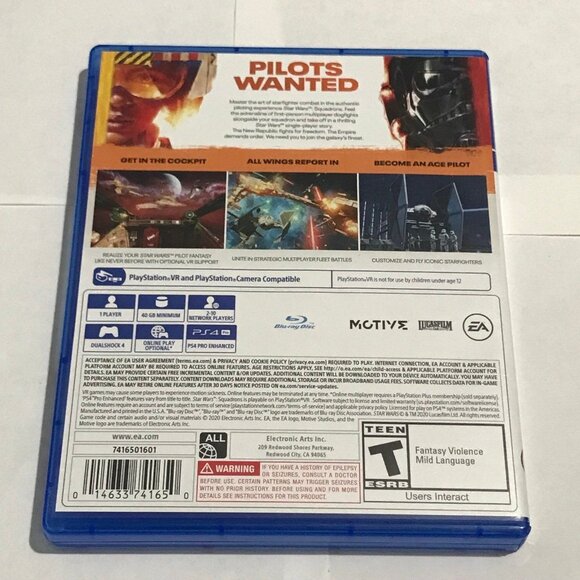 PS4 Star Wars Squadrons For Playstation 4 - Picture 2 of 4